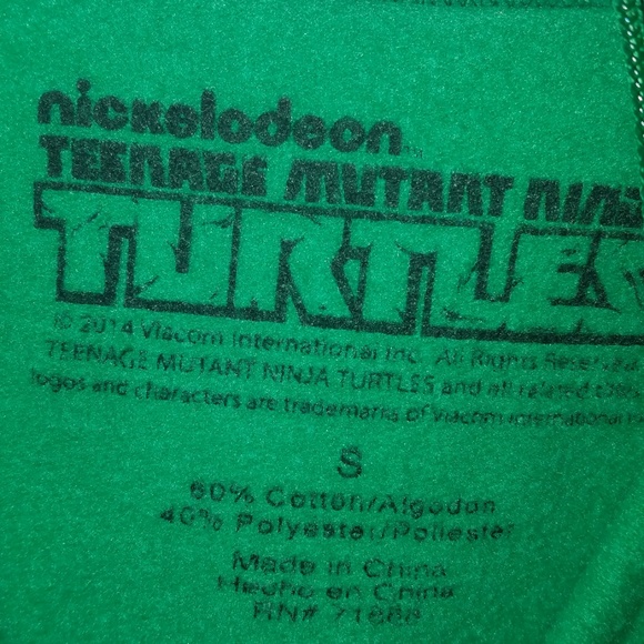 Teenage Mutant Ninji Turtle Hoodie - Kids S - Picture 2 of 4